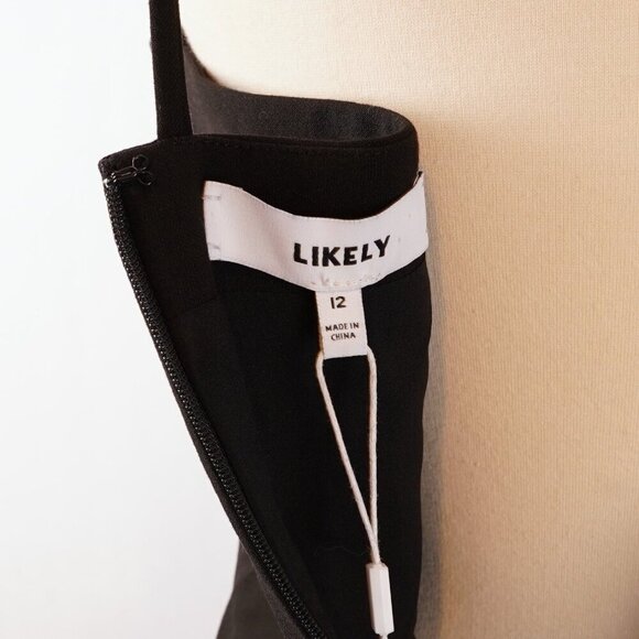 Likely Brooklyn Pencil Dress Black - Size 12 - NWT - Picture 6 of 8